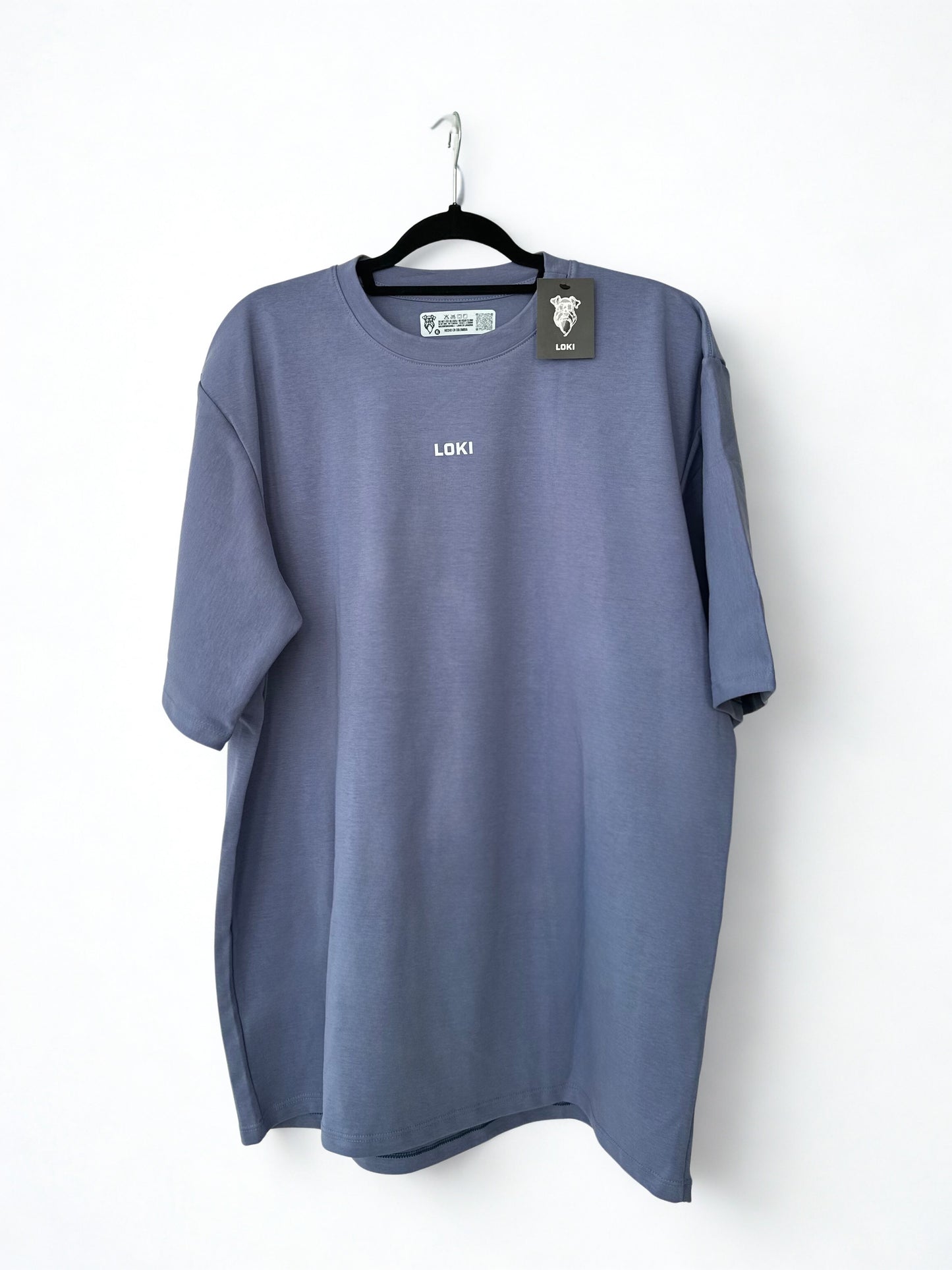 Short Sleeve Loki T-shirt (Blue & White)