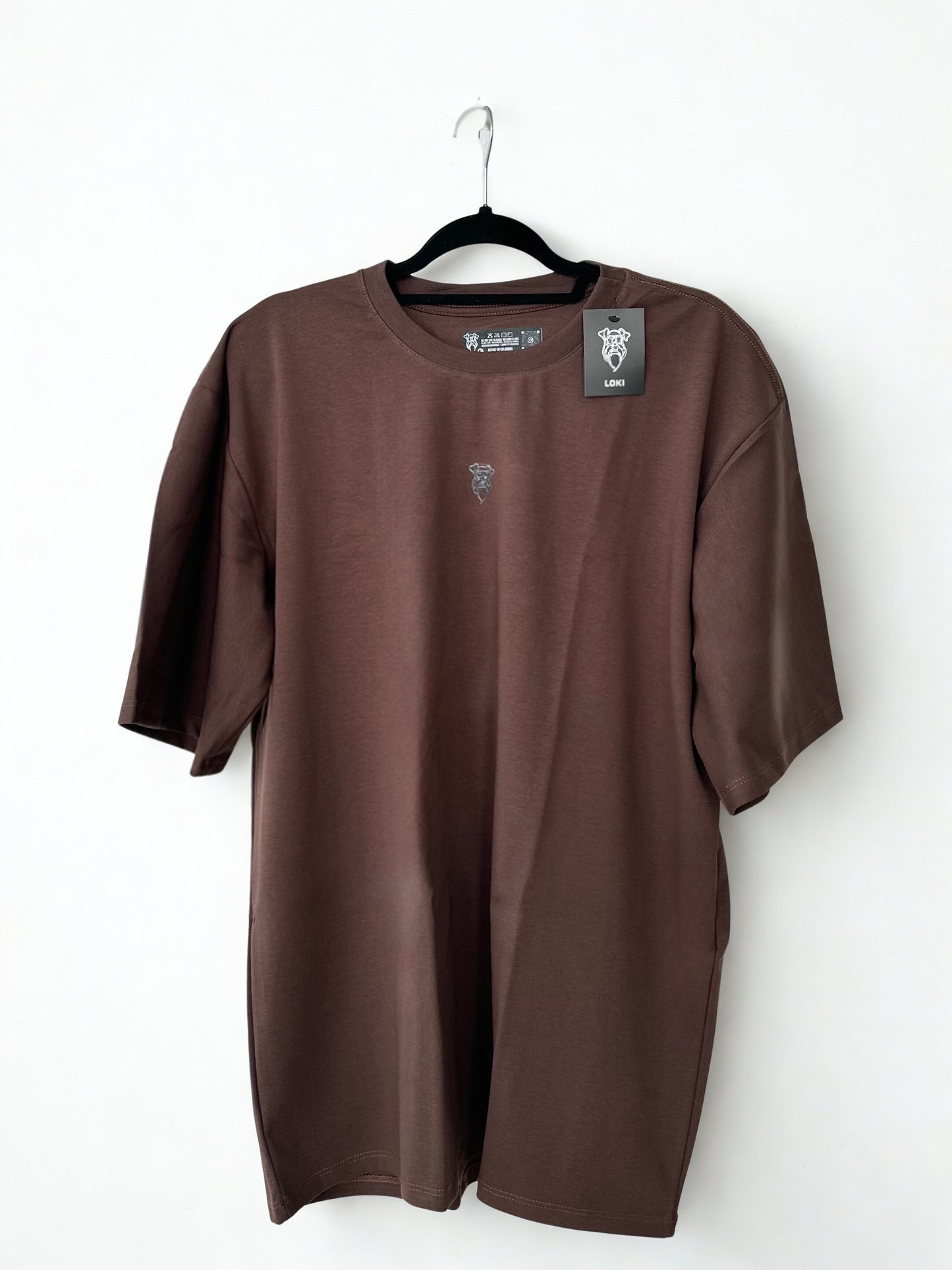Loki Active Tee (Brown & Black)