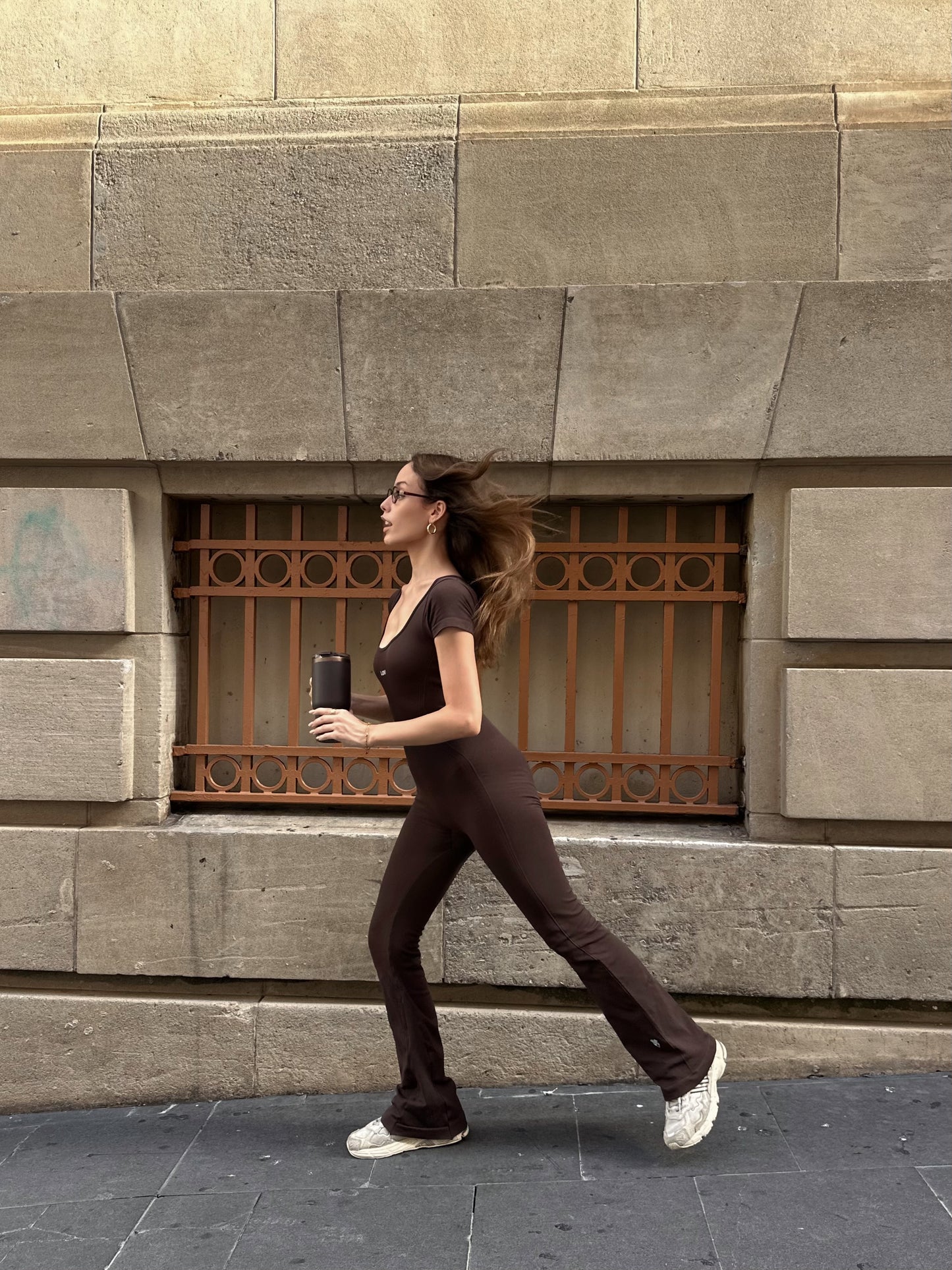 Shape Her Onesie (Brown)