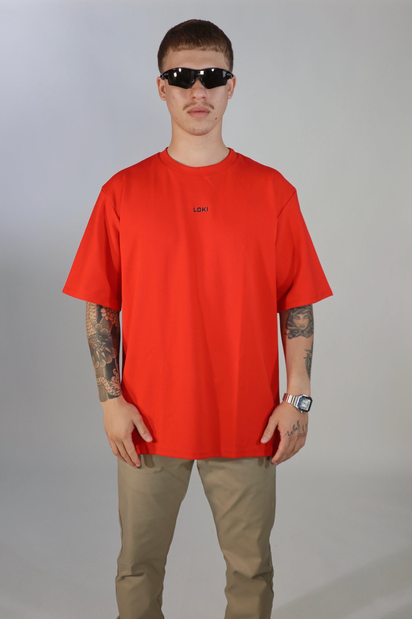 Short Sleeve Loki T-shirt (Red)