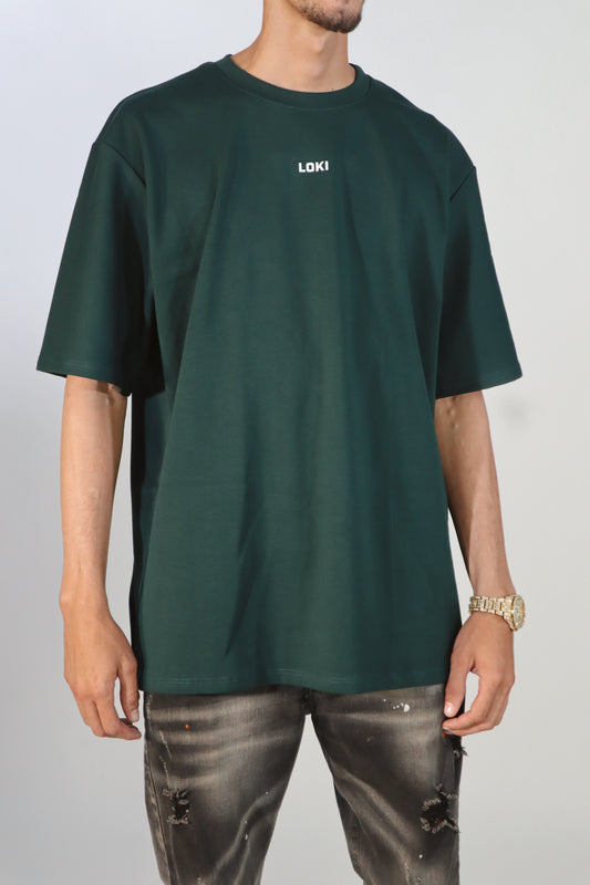 Short Sleeve Loki T-shirt (Dark Green)